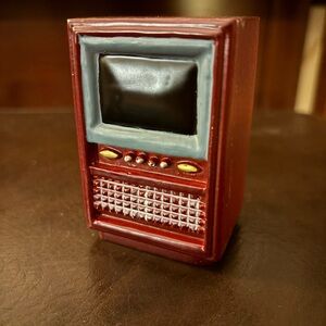 Vintage Style Miniature TV